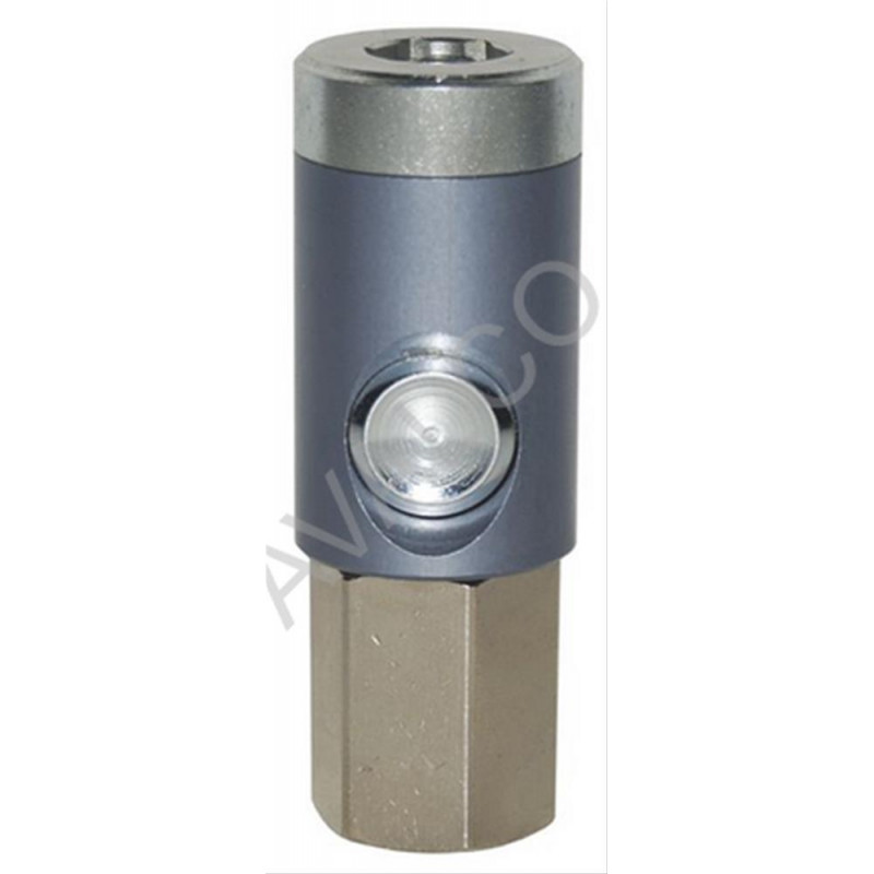 Coupleur de sécurité à bouton ISO 6150B DN5.5 corps taraudé G1/4