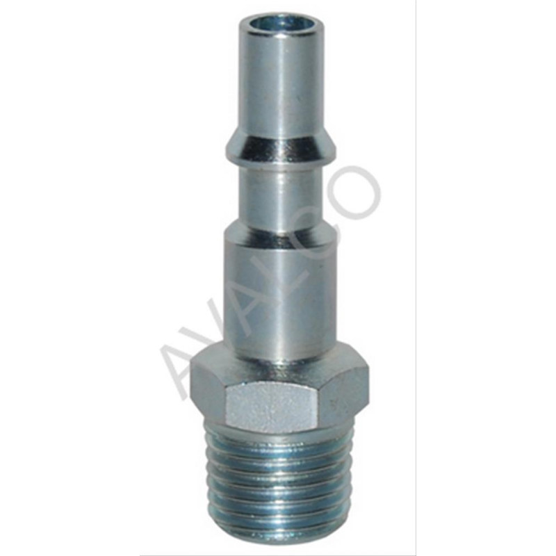 Embout màle pour coupleur à bouton ISO 6150C -14 DN8 fileté G3/8